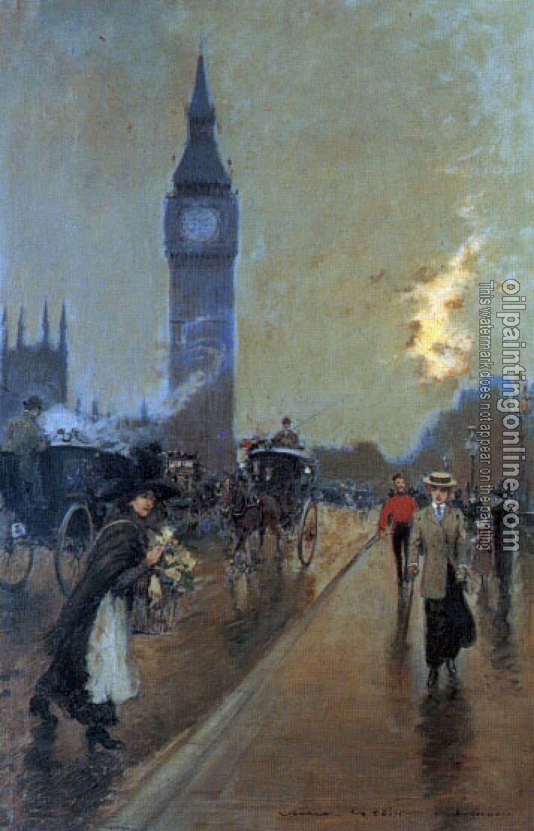 Georges Stein - A View of Big Ben London